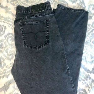 Ralph Lauren Straight Leg Black Denim Jeans